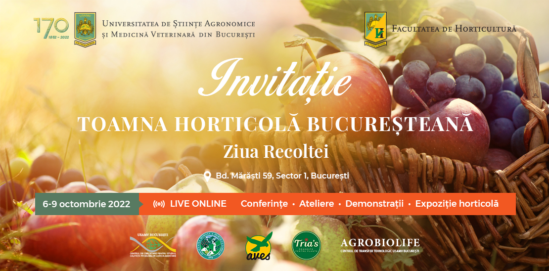 Toamna Horticolă Bucureșteană 2022