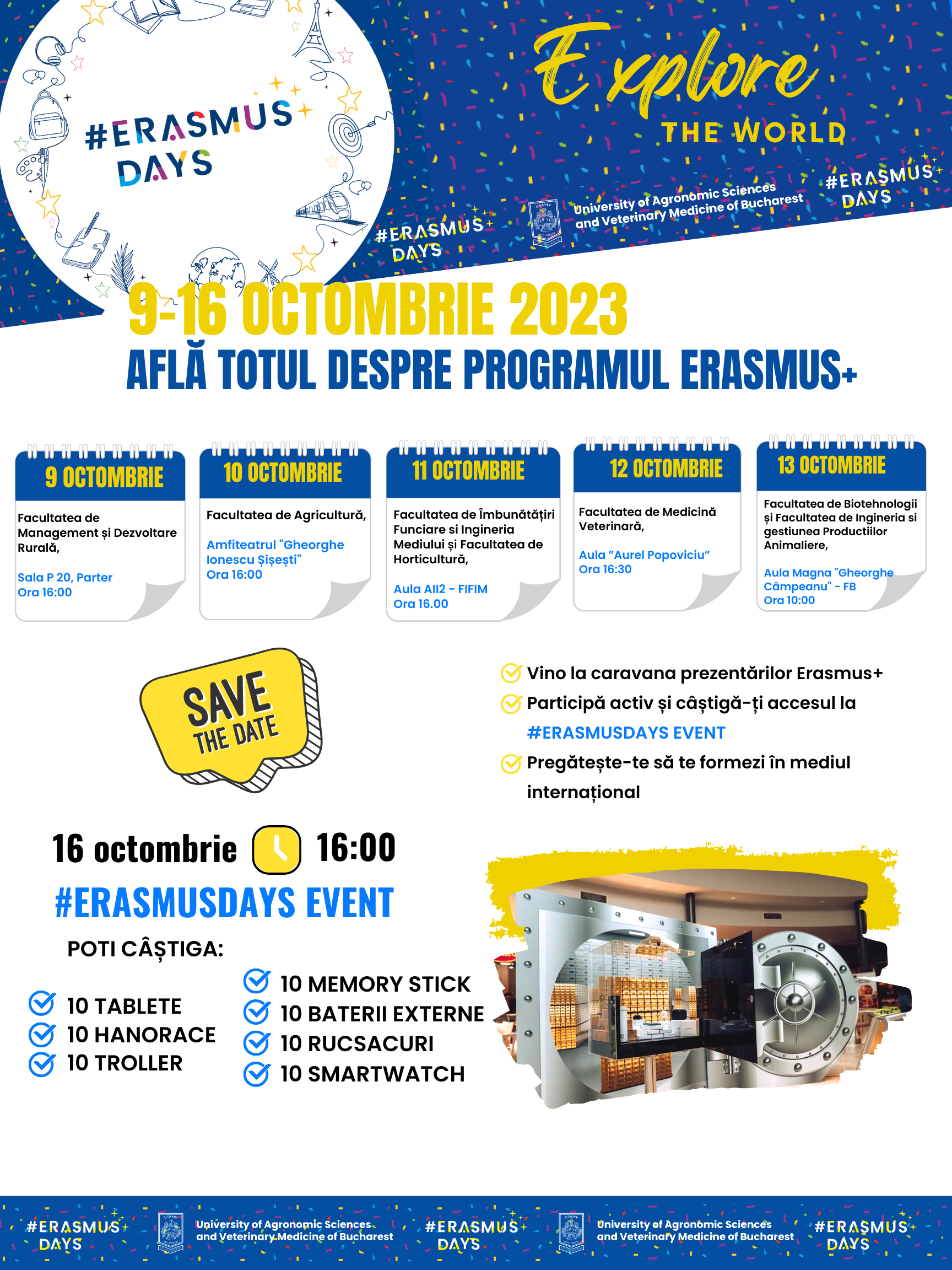 Erasmus Days 2023 - 9-16 octombrie 