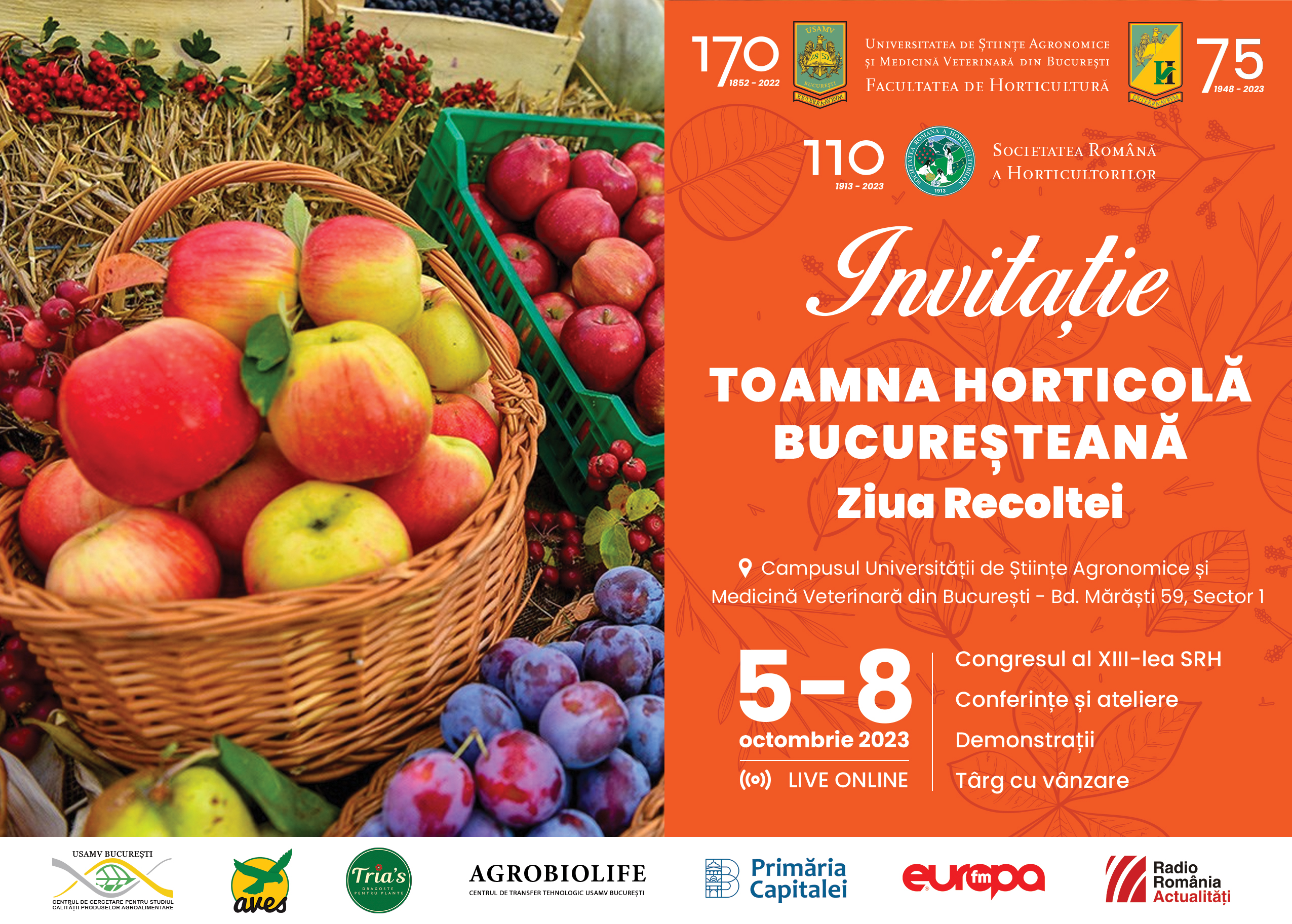 Toamna Horticolă Bucureșteană 2023
