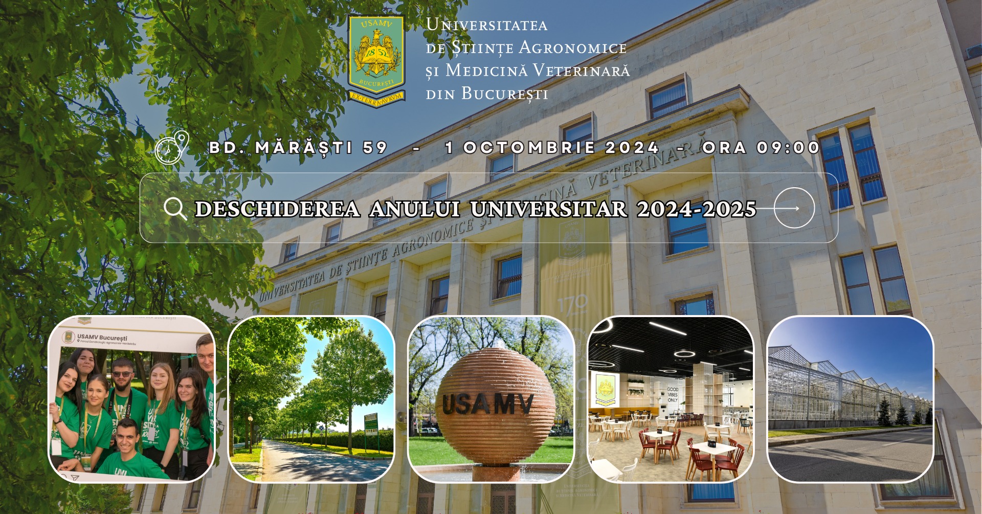 Deschiderea Anului Universitar 2024-2025