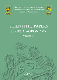 Scientific Papers Series A. Agronomy