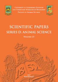 Scientific Papers Series D. Animal Science