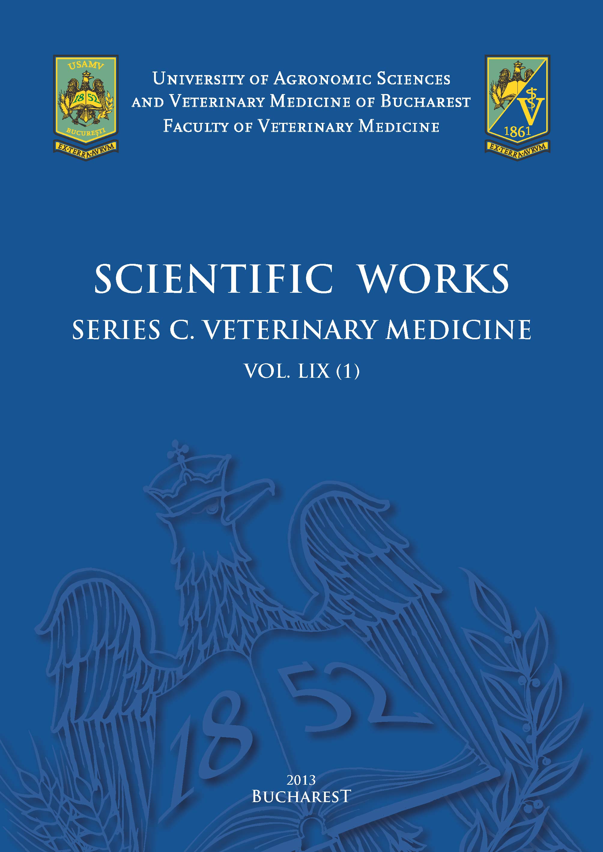 Scientific Works Series C. Veterinary Medicine