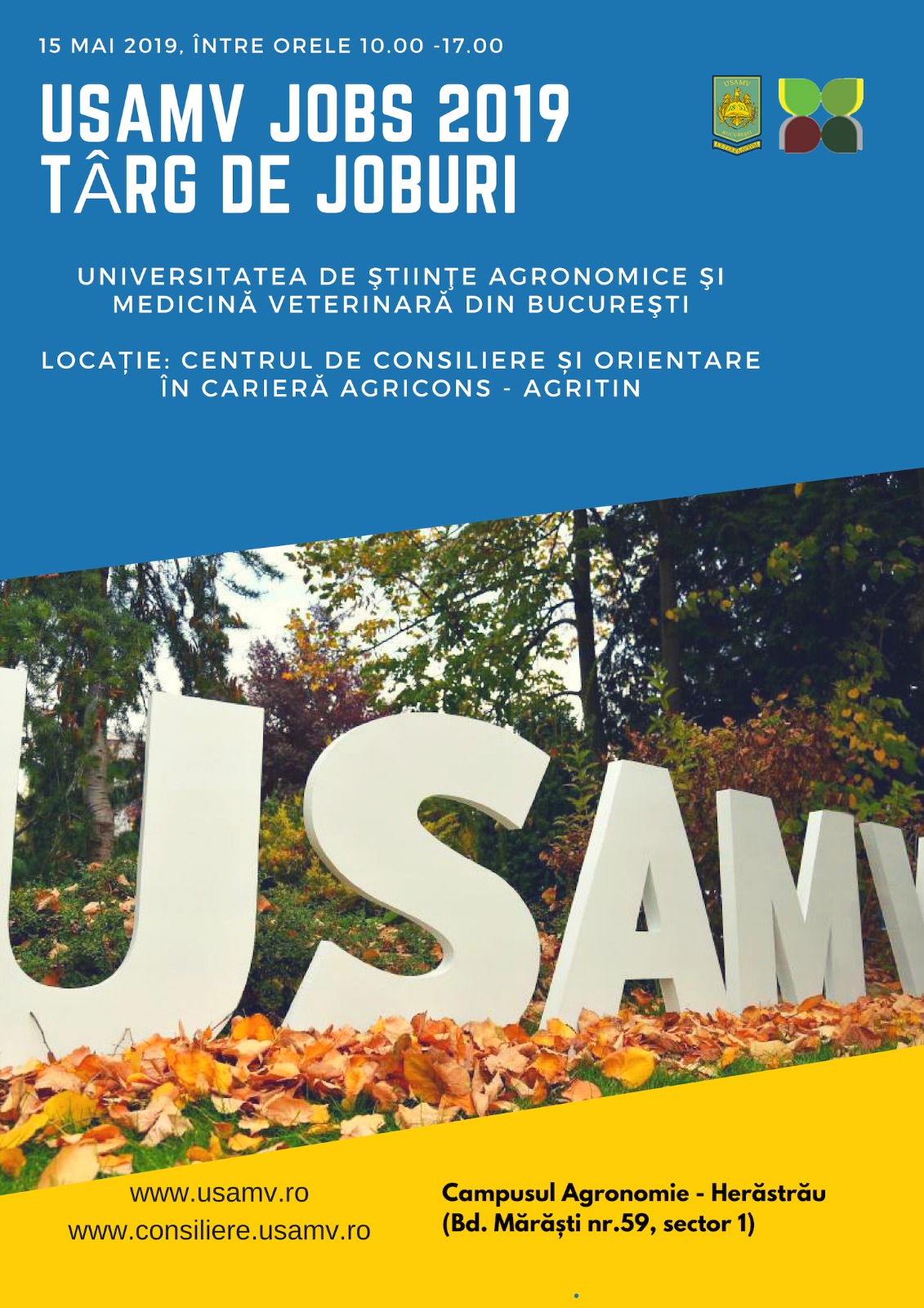 Târgul de joburi “USAMV JOBS 2019