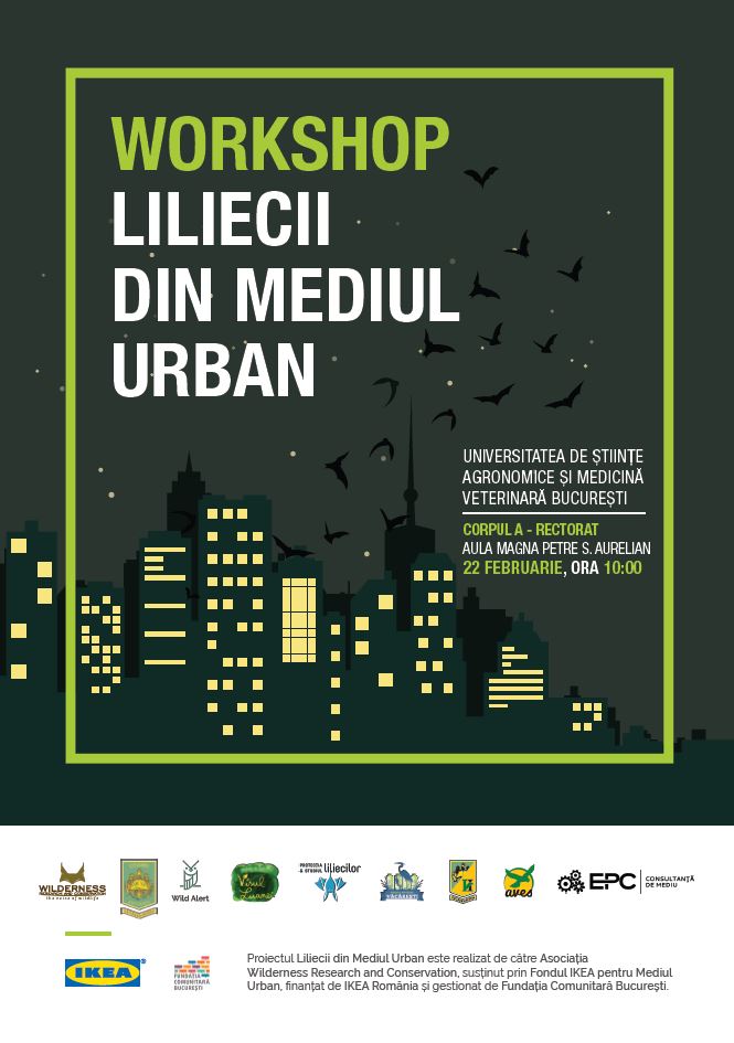 Workshop-ul “Liliecii din Mediul Urban”
